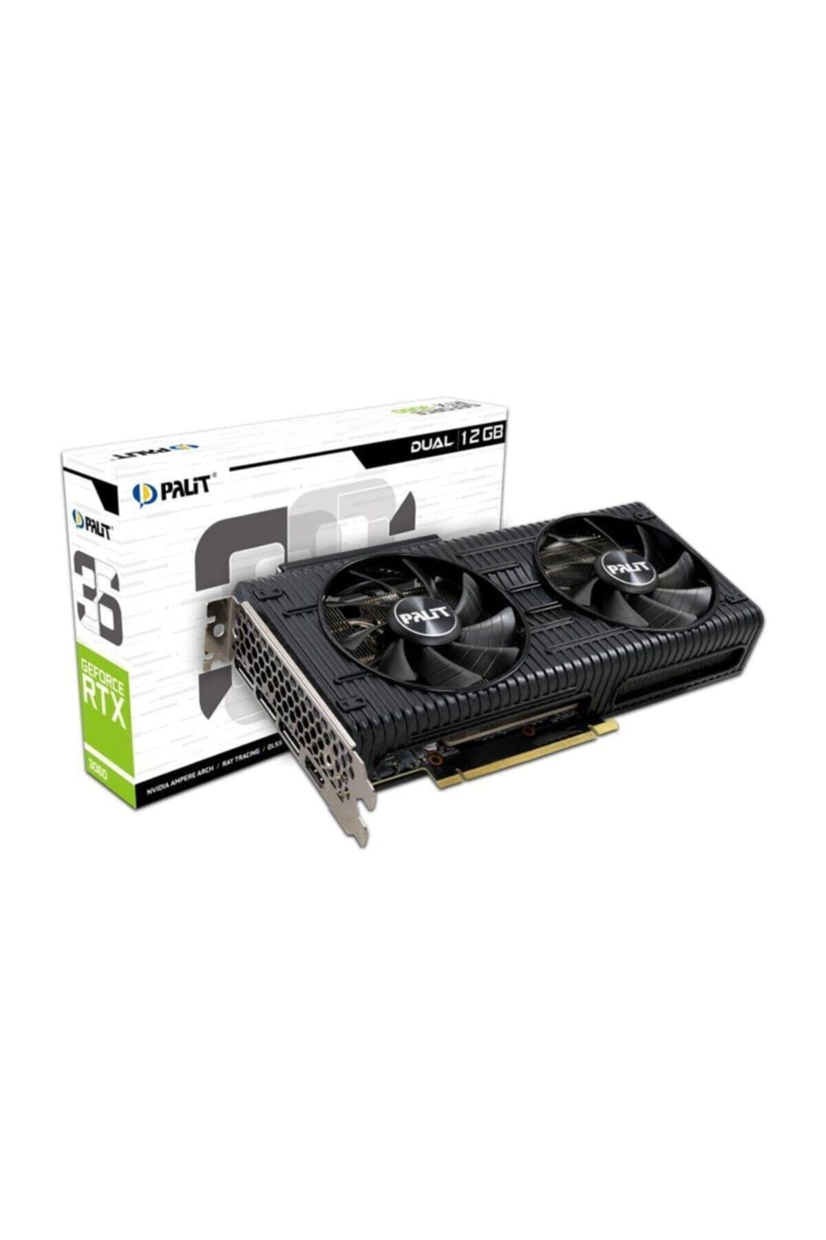 Palit GeForce RTX 3060 Dual 12GB GDDR6 Graphics Card, 3584